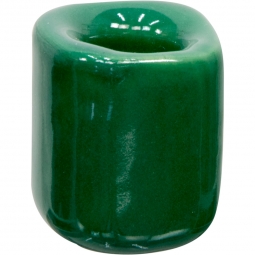 Ceramic Chime Candle Holder - Green (Pack of 5)