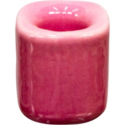 Ceramic Chime Candle Holder - Pink (Pack of 5)