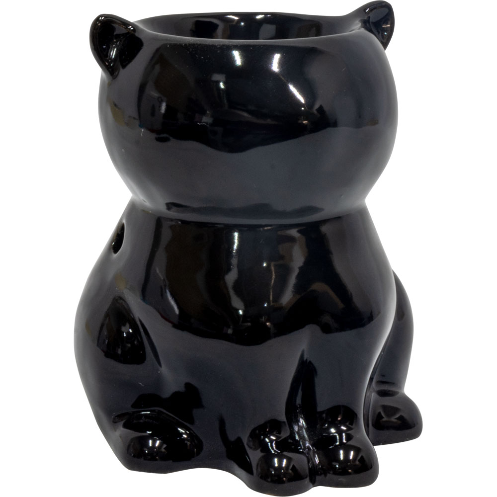 Ceramic OIL BURNER - Black Cat - Small (Each)