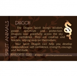 Spirit Animal Info Card Dragon (each)