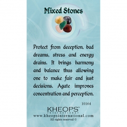 Gemstone Properties Info Card Mixed Stones (Each)