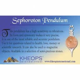 Pendulum Properties Info Card - Sephoroton (Each)