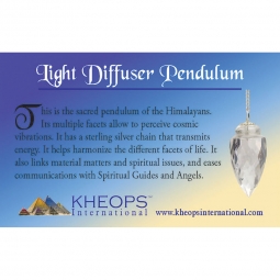 Pendulum Properties Info Card - Light Diffuser (Each)