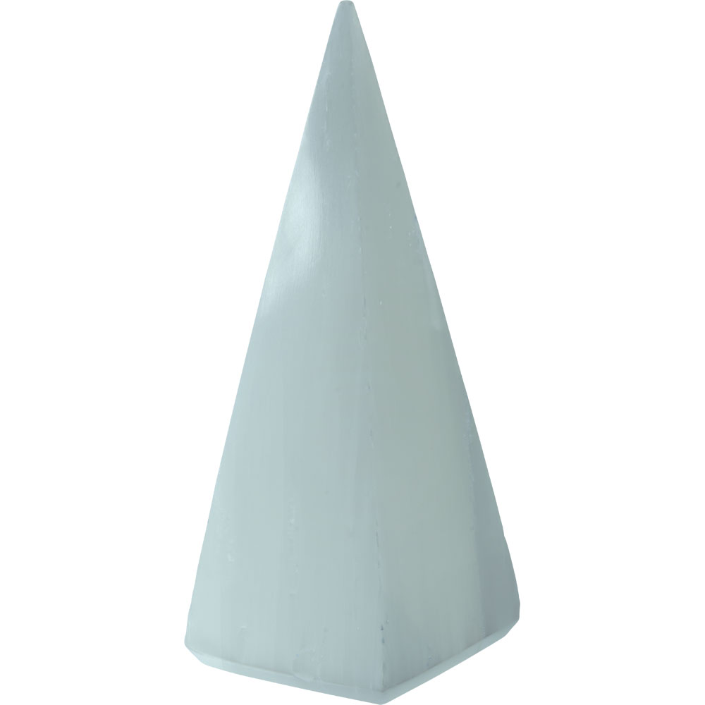 Selenite Pyramid - LARGE (Each)