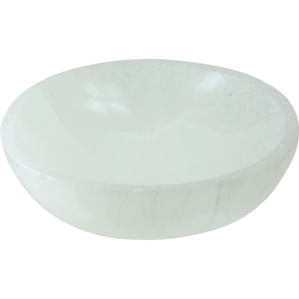 Selenite Offering Bowl X - LARGE - Round (Each)