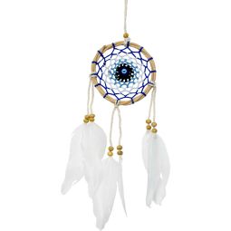 Dreamcatcher Mini Twist Wreath w/ Woven Evil Eye (Each)