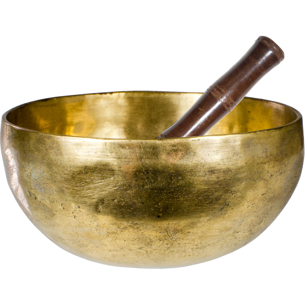 Hand Hammered Singing Bowl LARGE Plain  (each)