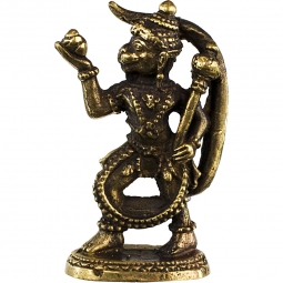 Mini Brass Statues Hanuman (Pk of 3)