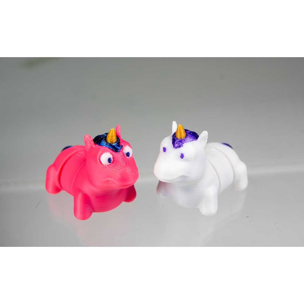 3D Printed Fidget Spirit Animal - UNICORN Ast'd Colors (Each)