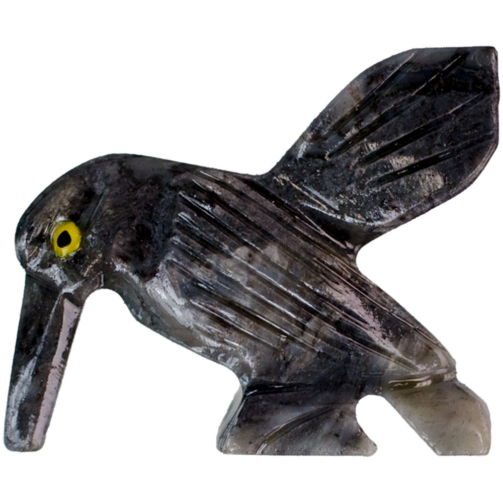 Spirit ANIMAL 1.25-inch Hummingbird Dolomite (pack of 5)