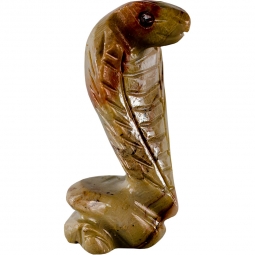 Spirit Animal 1.25-inch Cobra Dolomite (pack of 5)