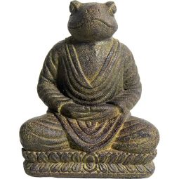 Volcanic Stone Statue - Buddha Frog (Each)