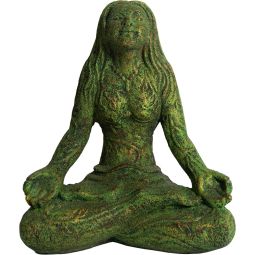 Volcanic Stone Statue - Mother Earth Lotus Pose (Each)