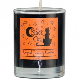 Soy Herbal Filled Votive Black Cat (each)