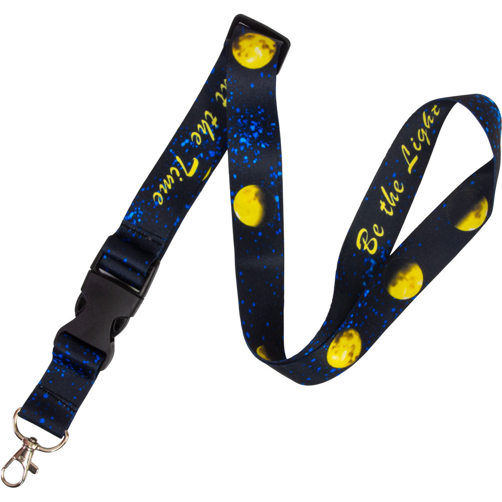 Inspirational LANYARD Adjustable - Moon Phases  (Each)