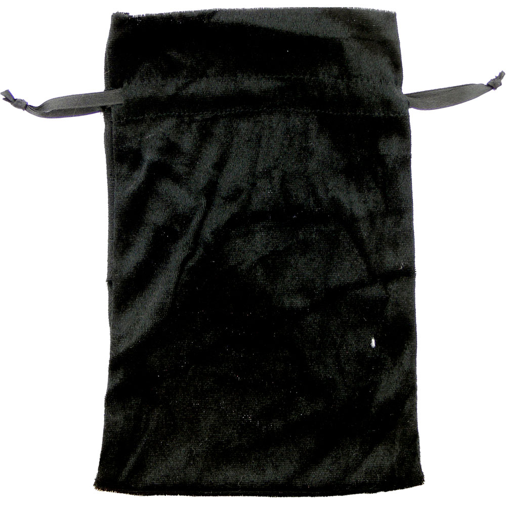 Unlined Velvet BAG 3x4 - Black (Each)