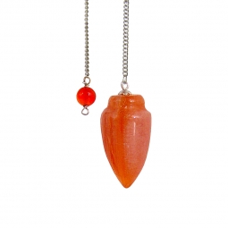 Pendulum Curved Carnelian (Each)