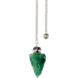 Rough Pendulum Green Aventurine (each)