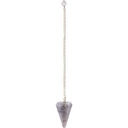 Pendulum Hexagonal Chalcedony (Each)