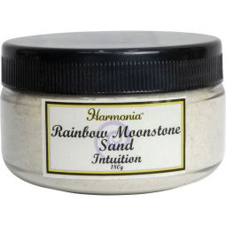 Gemstone Sand Jar 180 gr - Rainbow Moonstone (Each)