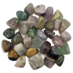 Tumbled Stones Fluorite B Grade (1lb)