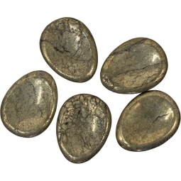 Worry Stones Pyrite (pack of 12)