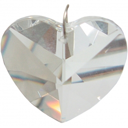 Prism Crystal 40 mm Heart CL (each)