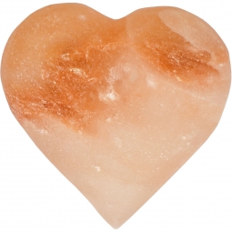 Heart Stone Carving Himalayan Salt 3" H (each)