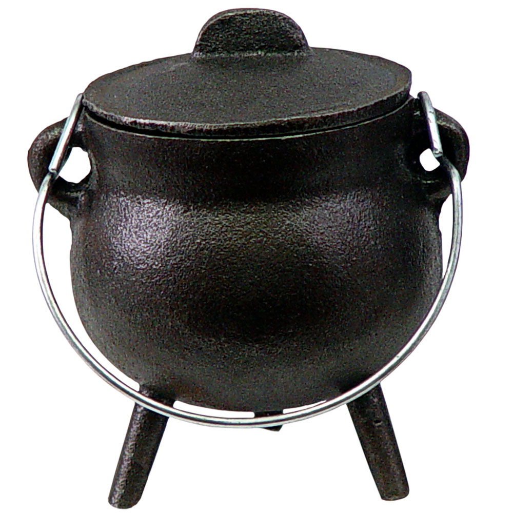 CAST IRON Cauldron Mini 2.75in Plain (Each)