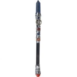 Magick Wand - Lapis Point w/ Silver Pentacle (Each)