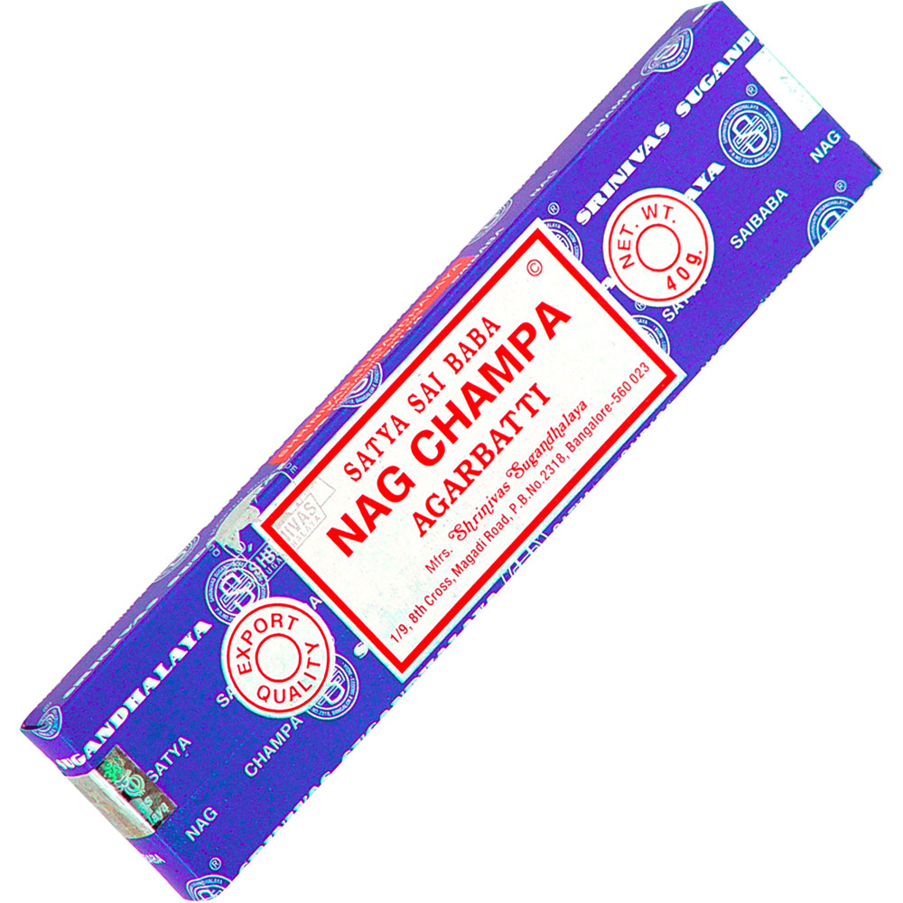 Satya INCENSE 40 gr Nag Champa (pack of 12)