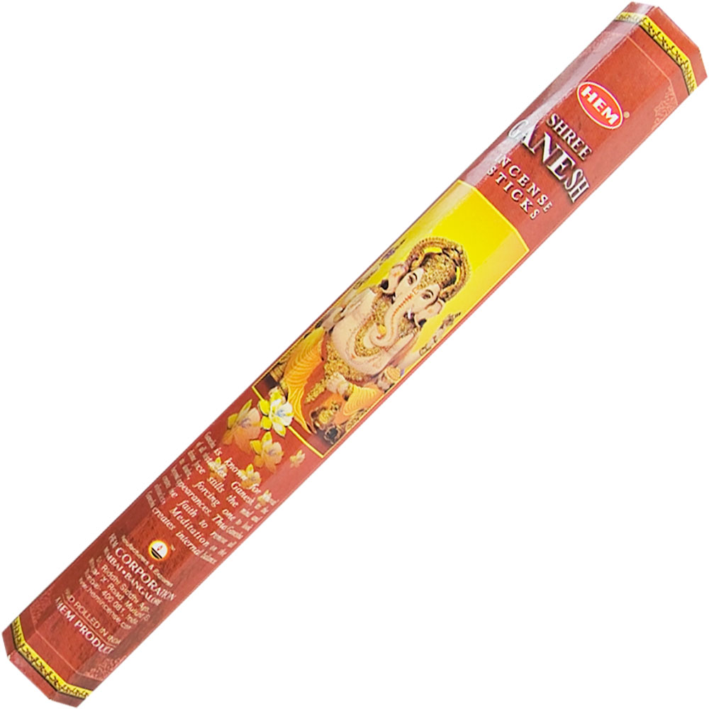 Hem Hexagonal Pack INCENSE 20 gr Shree Ganesha  (pack of 6)