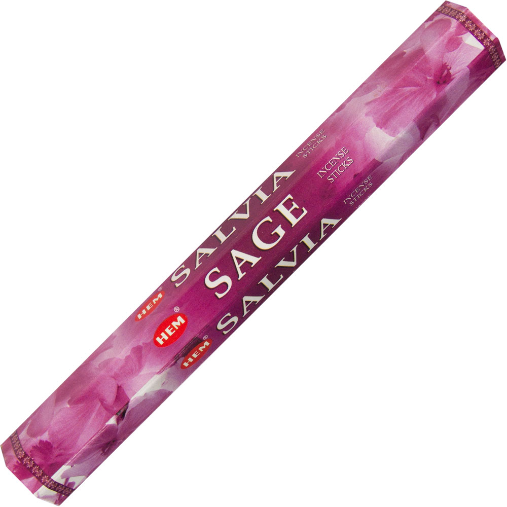 Hem Hexagonal Pack INCENSE 20 gr Sage  (pack of 6)