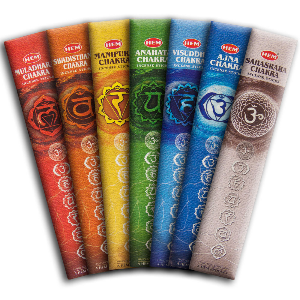 Hem INCENSE Chakra (pack of 12)