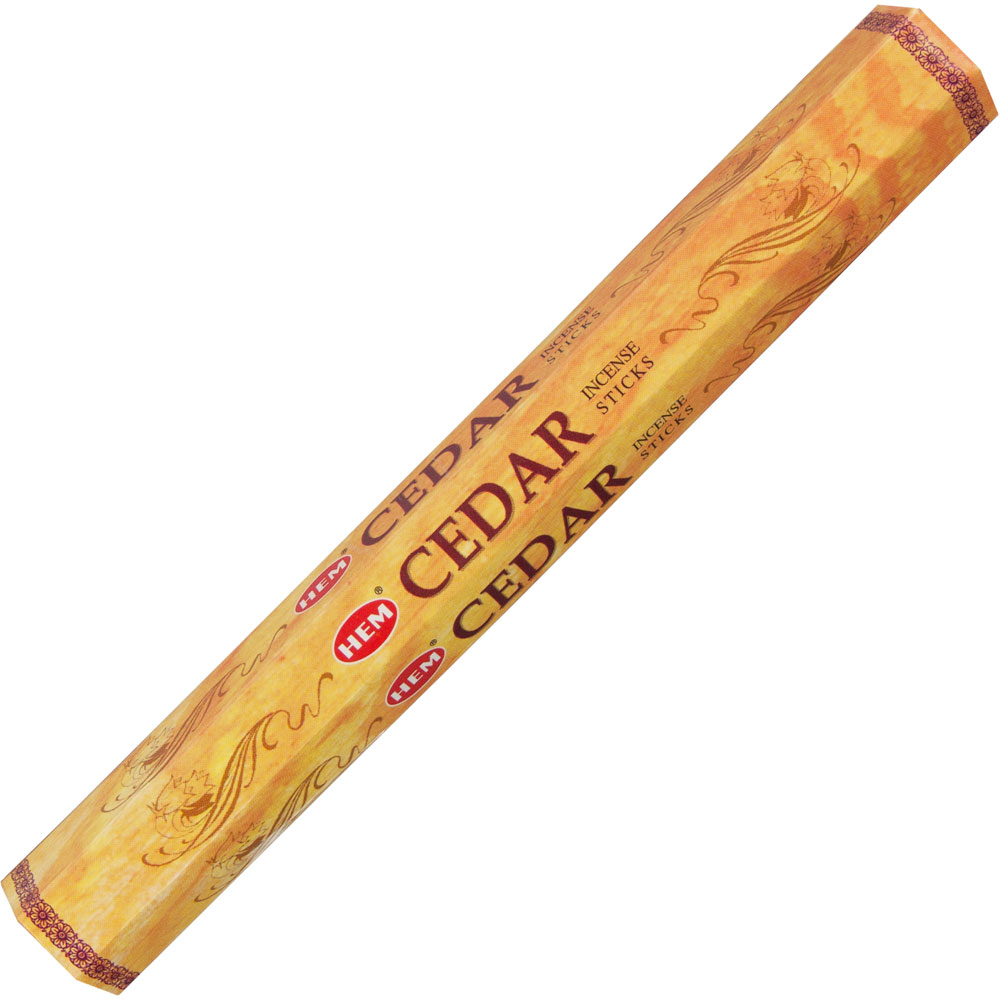 Hem Hexagonal Pack INCENSE 20 gr Cedar (pack of 6)