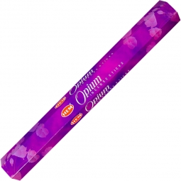 Hem Hexagonal Pack Incense 20 gr Opium  (pk 6)