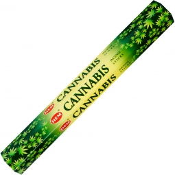 Hem Hexagonal Pack Incense 20 gr Cannabis  (pk 6)