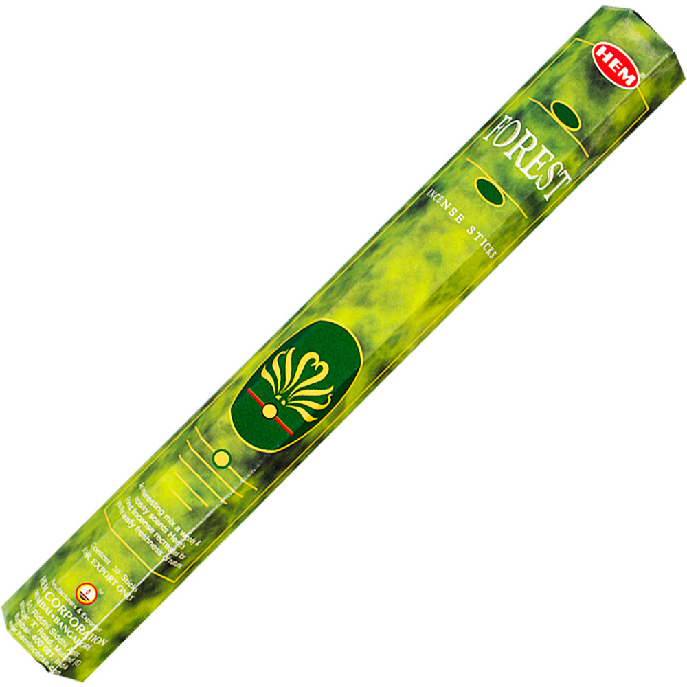 Hem Hexagonal Pack INCENSE 20 gr Forest  (pk 6)