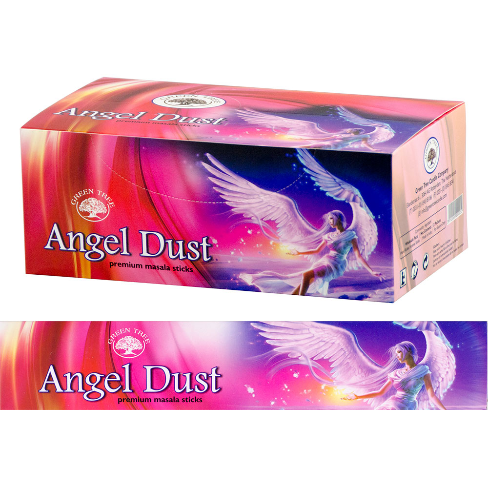 Green Tree INCENSE 15 gr - Angel Dust (pack of 12)