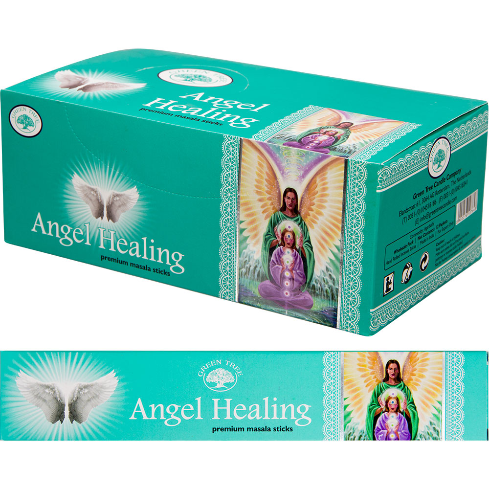 Green Tree INCENSE 15 gr - Angel Healing (pack of 12)