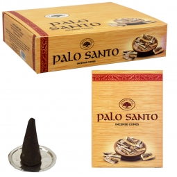 Green Tree Cones in Display Box of 10 Cones - Palo Santo (Pk 12)