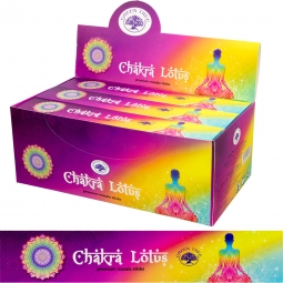 Green Tree Incense 15 gr - Chakras Lotus (pack of 12)