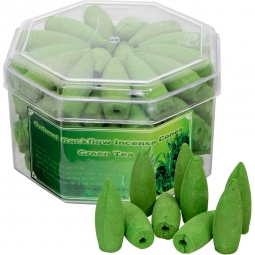 Backflow Incense Cones - Green Tea Fragrance (Pk 70)