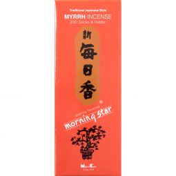 Morning Star Incense 200 sticks Myrrh (Each)