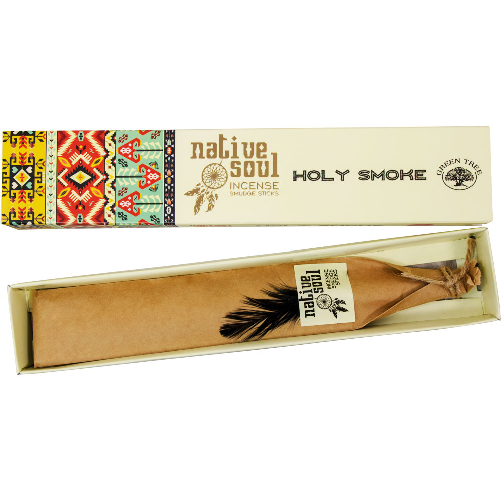 Native Soul INCENSE 15 gr - Holy Smoke (Pack of 12)