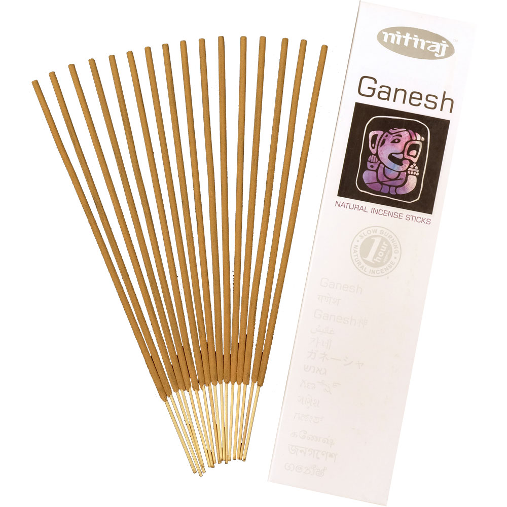 Nitiraj INCENSE 25 gr - Ganesha (Pack of 6)