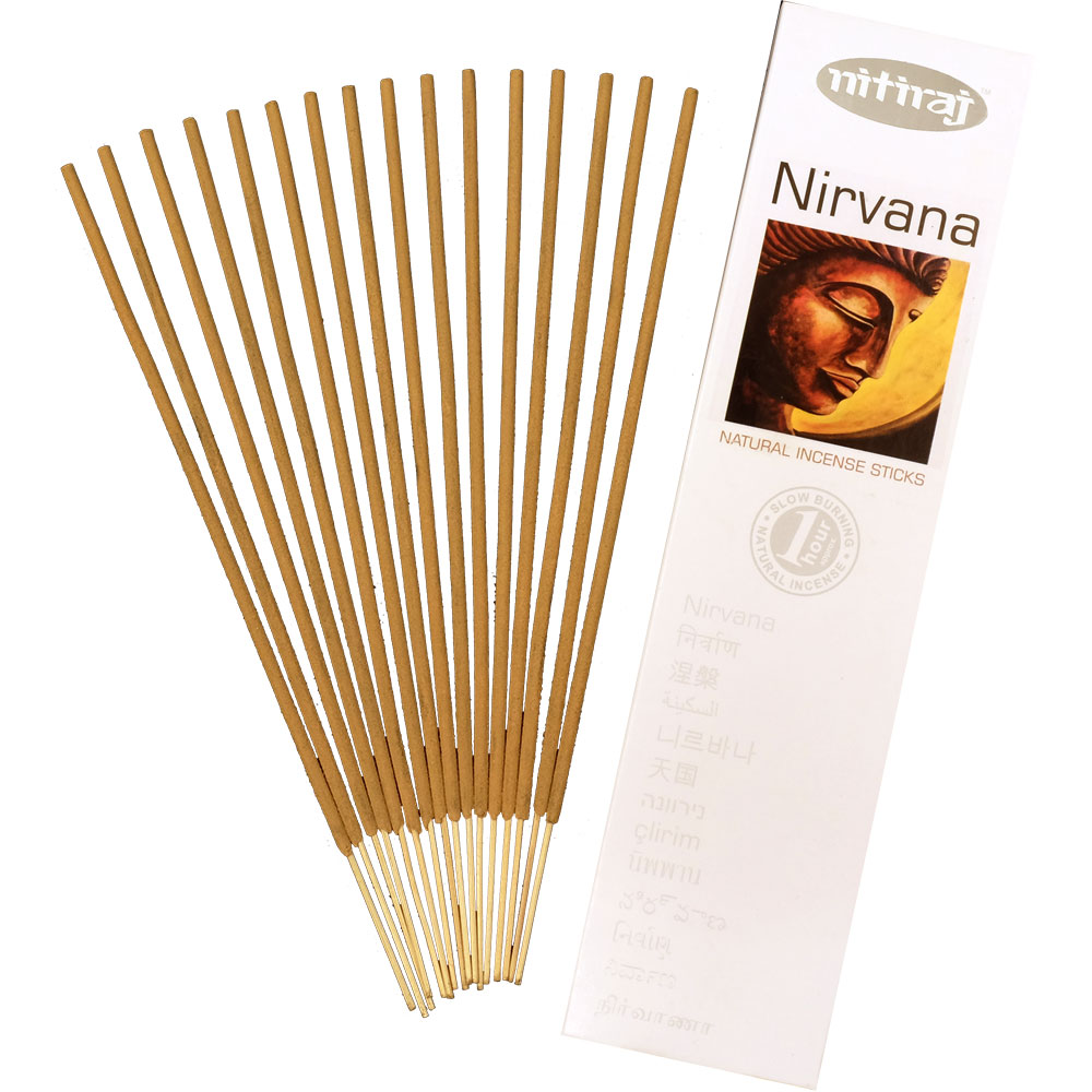 Nitiraj INCENSE 25 gr - Nirvana (Pack of 6)