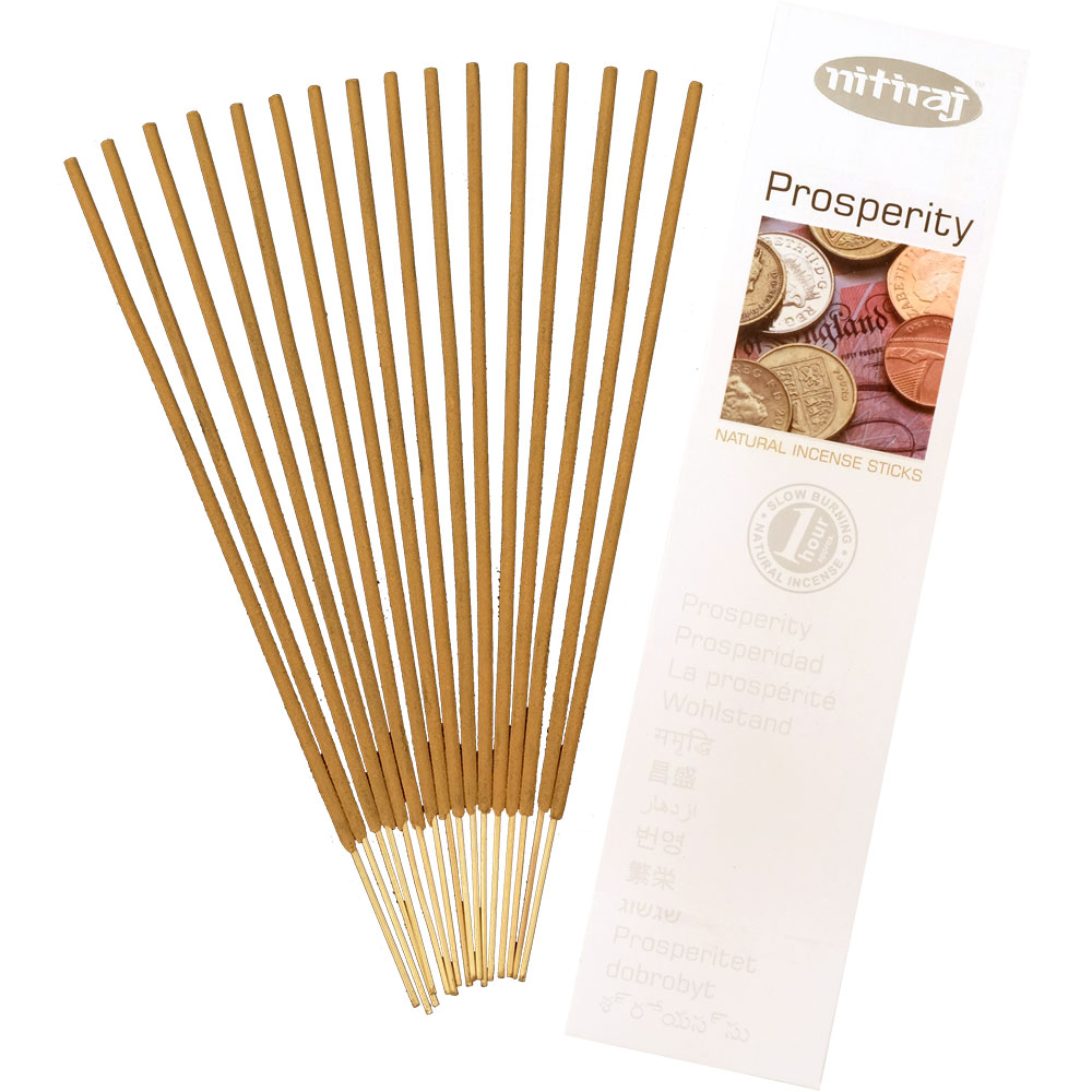 Nitiraj INCENSE 25 gr - Prosperity (Pack of 6)