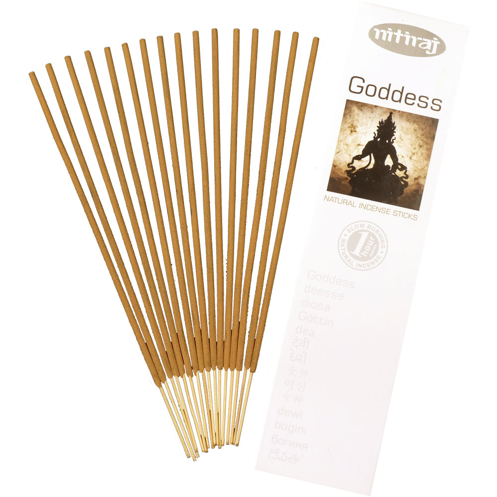 Nitiraj INCENSE 25 gr - Goddess (Pack of 6)