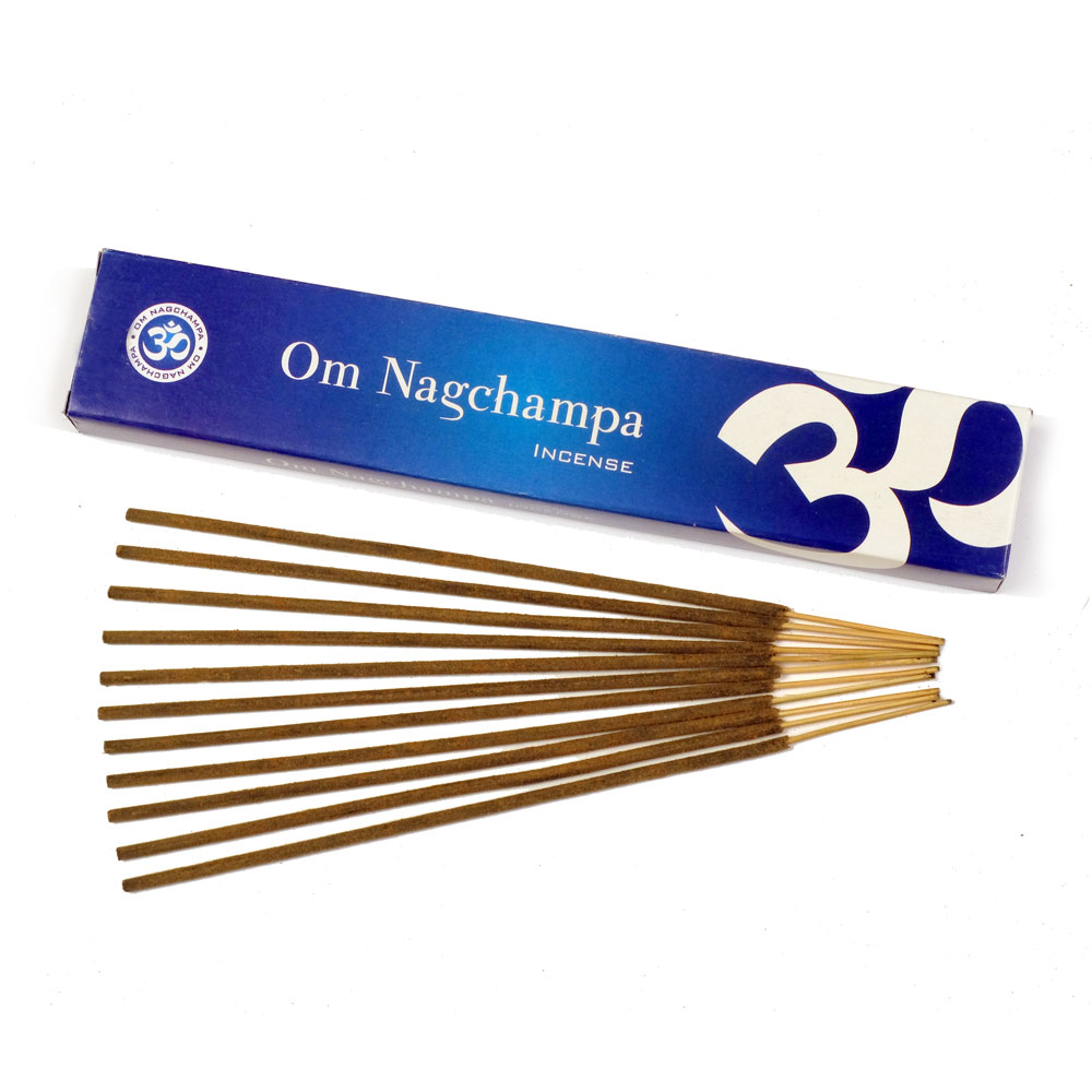 Om INCENSE 15 gr - Nag Champa (Pack of 12)